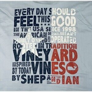 Vineyard Vines Shirt Large Whale Texas Unisex‎ Long Sleeve